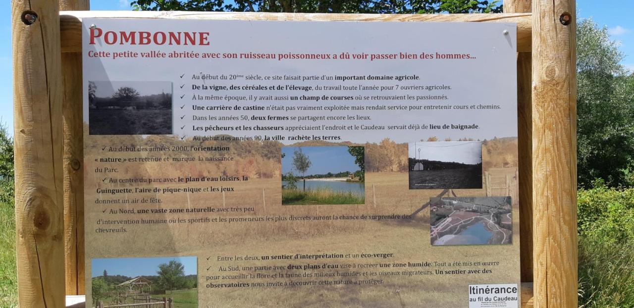 Charmant Logement Avec Piscine Bergerac Ngoại thất bức ảnh